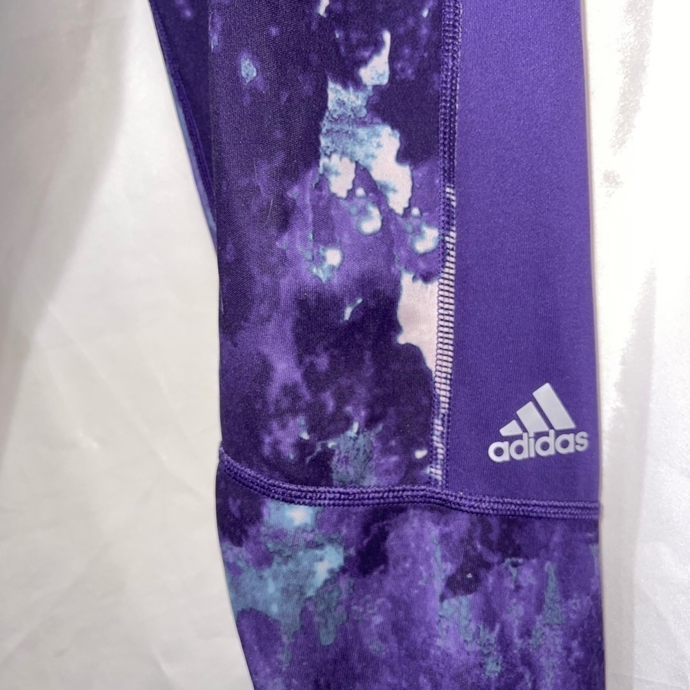Adidas Climacool Purple leggings. Size medium GUC - Picture 5 of 6